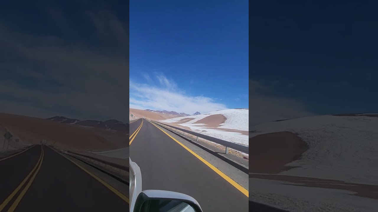 RUTA CONGELADA LOS ANDES ARGENTINA CHILE