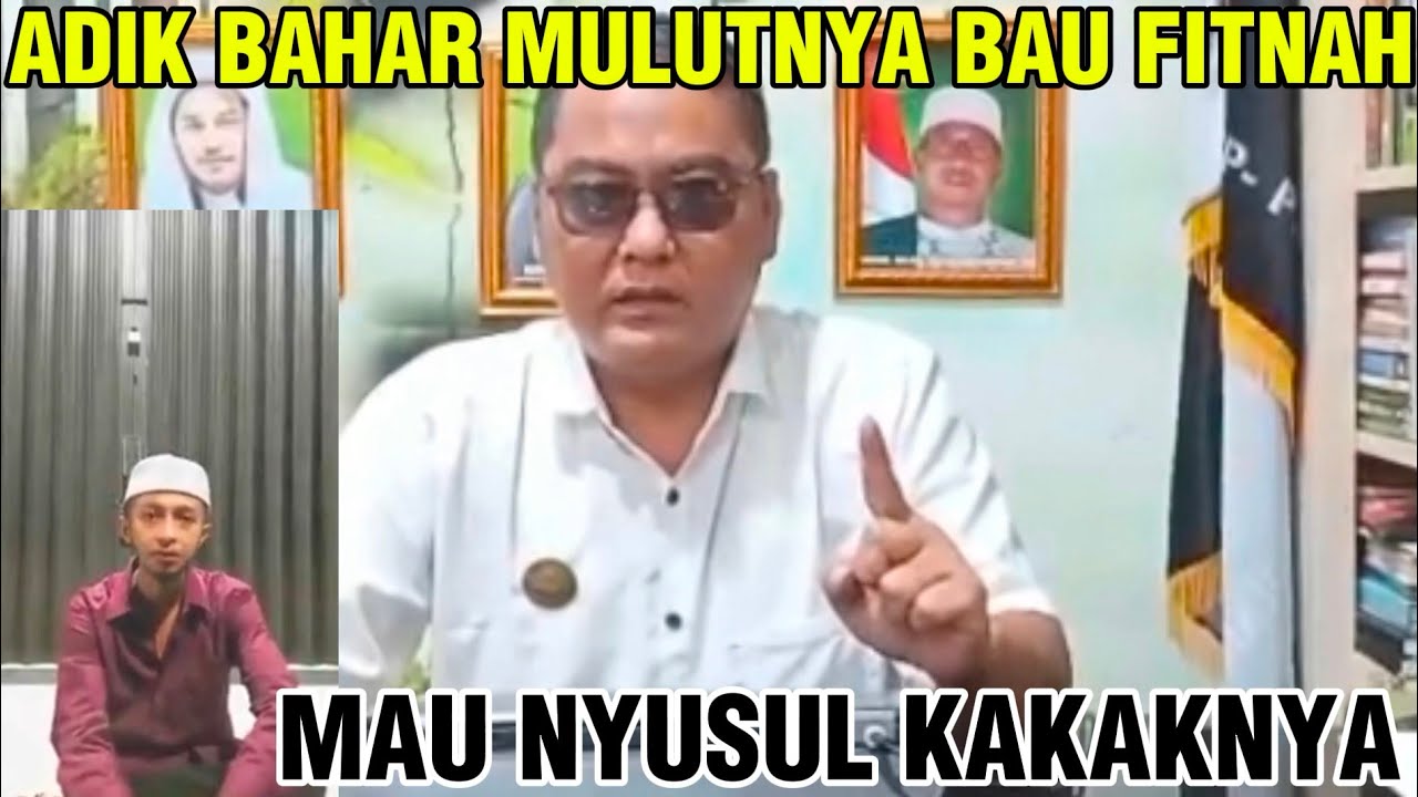 MODYAR ADIKNYA BAHAR MAU NYUSUL!! KATAKAN PWI PKI YAQUT IBLIS YA IBLIS!! 