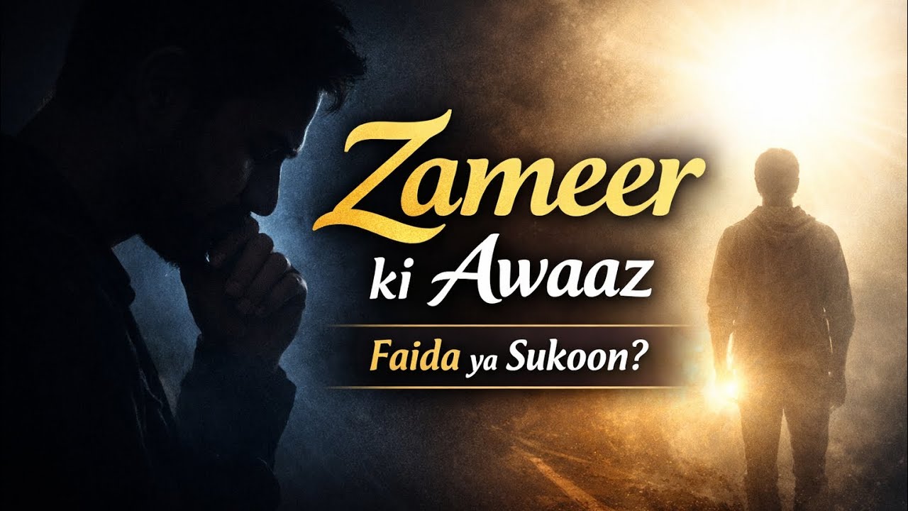Zameer ki Awaaz || The voice of conscience ||Waqti Faida ya Hamesha ka Sukoon #quote #zameerkiawaaz