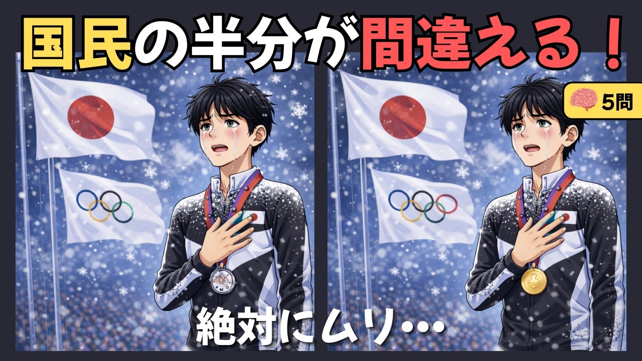 【間違い探し 脳トレ クイズ】国民の半分が間違える！心地よい音楽と一緒に記憶力アップに挑戦｜難易度：上｜#20