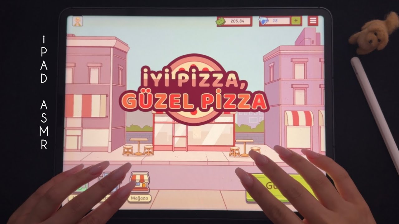 [Türkçe ASMR] Good Pizza Great Pizza 🍕 Rahatlatici Sesler & Fisilti 