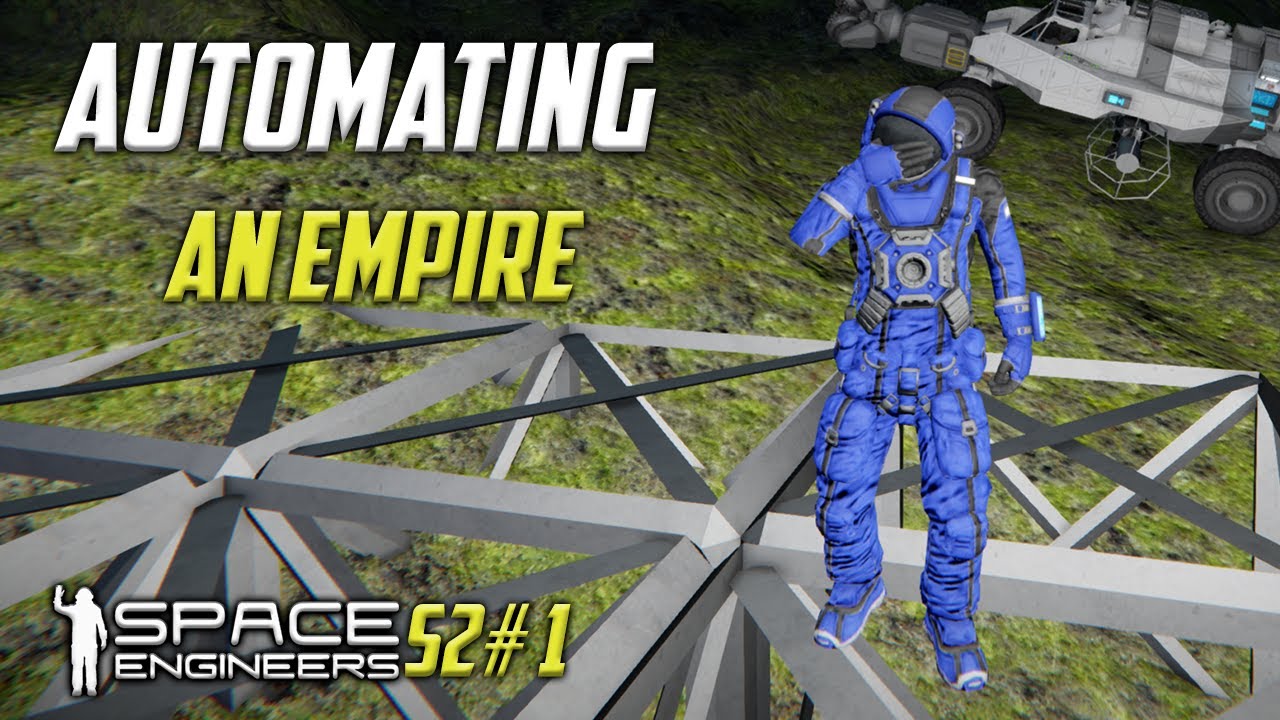 A fresh start Space Engineers automated mining.