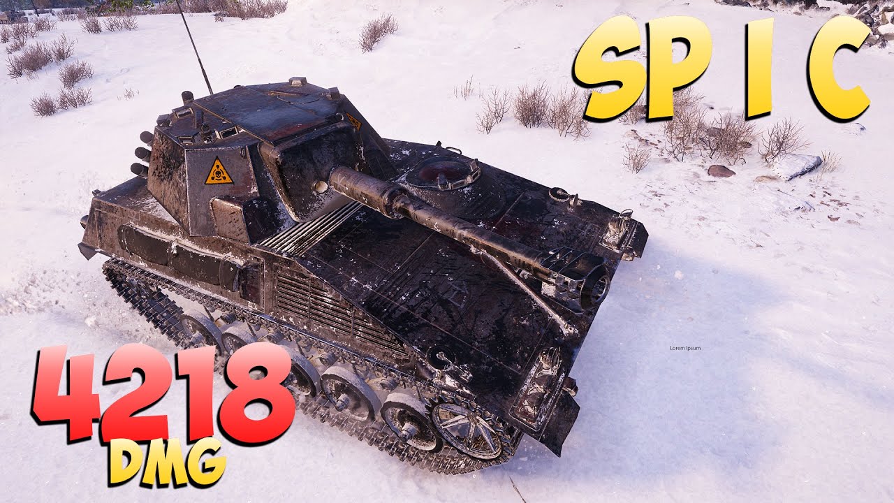 SP I C - 7 Kills 4.2K DMG - Сверкающий! - Мир Танков
