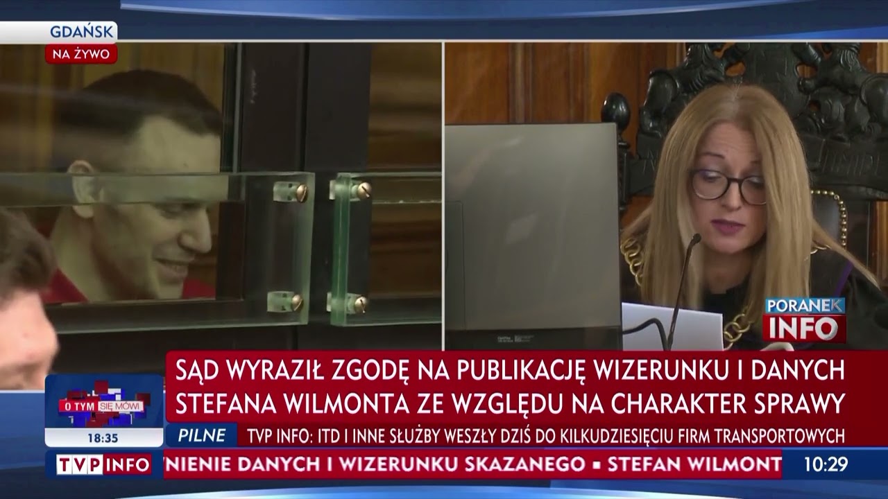 Zabójstwo Pawła Adamowicza. Stefan Wilmont skazany na dożywocie