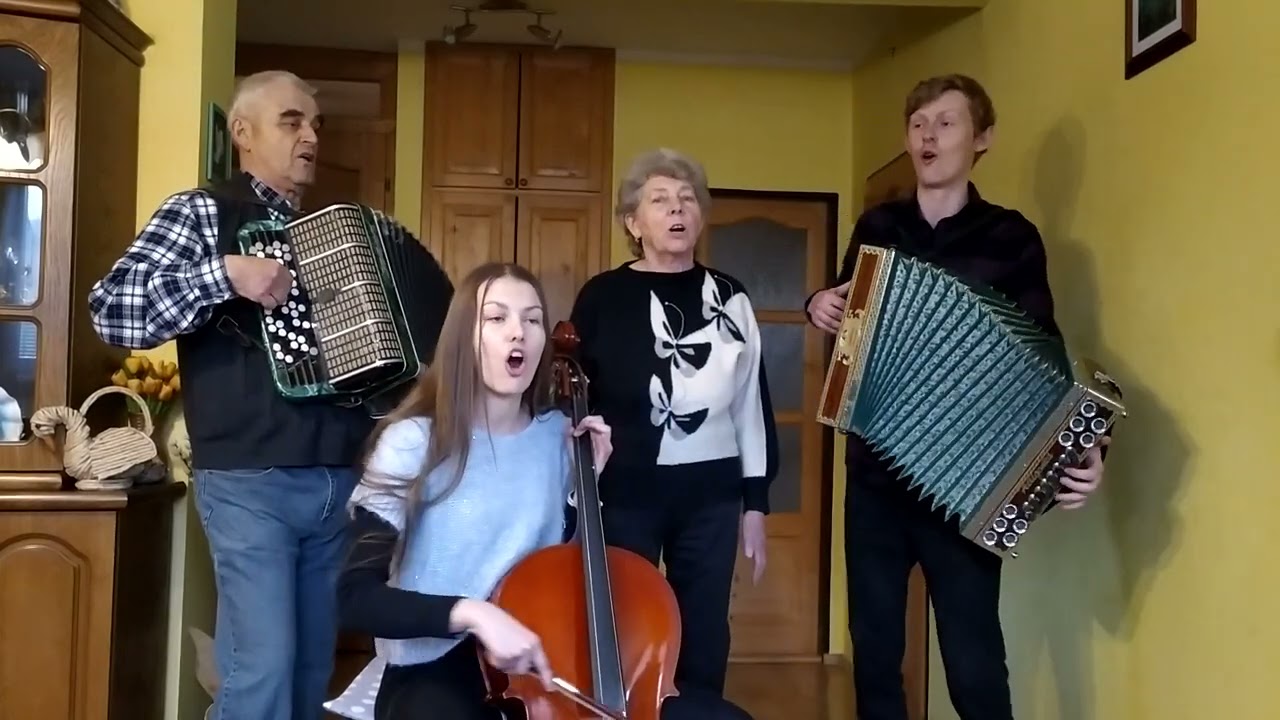 Heligónka Poliakovci + starká Evka a starký Ondrej - Keď si ja zaspievam
