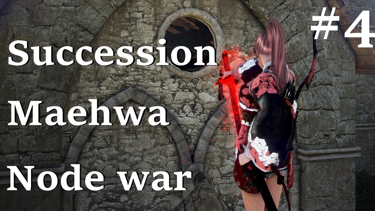 【BDO Node war clip #4】Succession Maehwa/伝承ツバキ/繼承梅花