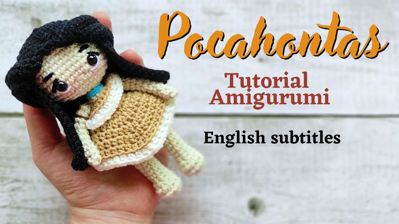 Pocahontas Amigurumi Tutorial | Amis Tejiendo Momentos ENG/SPA Subs