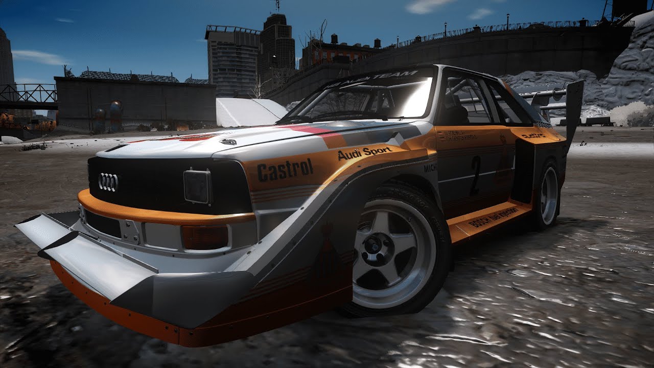 GTA IV 1982 Audi Sport Quattro S1 Crash Testing