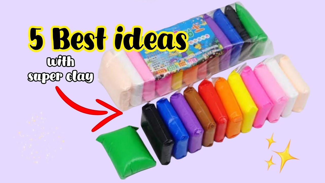 “Super Clay Hacks 🔥 5 Creative DIY Projects!”
