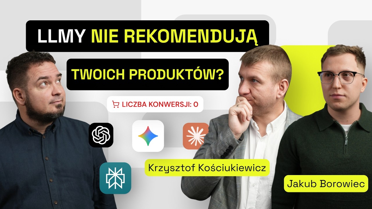 Zbuduj widoczność Twojej firmy w LLMach - wszystko, co o AI SEO musisz wiedzieć w 35 minut