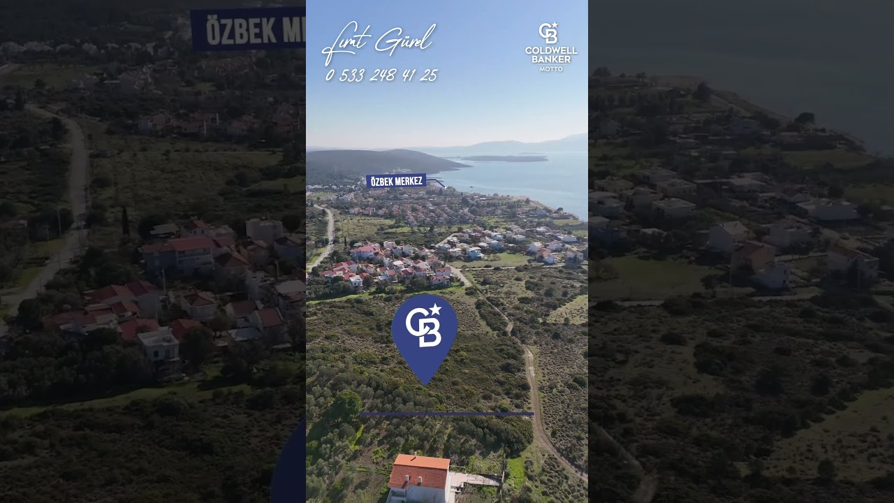 Urla Özbek Akkum Deniz Manzaralı Arsa #satılık #izmir #urla #ozbek #arsa #gayrimenkul #yatırım