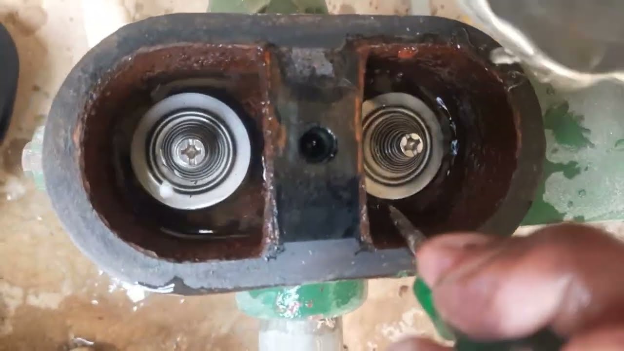 1 HP పిస్టన్ పంప్ స్టార్టింగ్                 1HP  PISTON PUMP STARTING