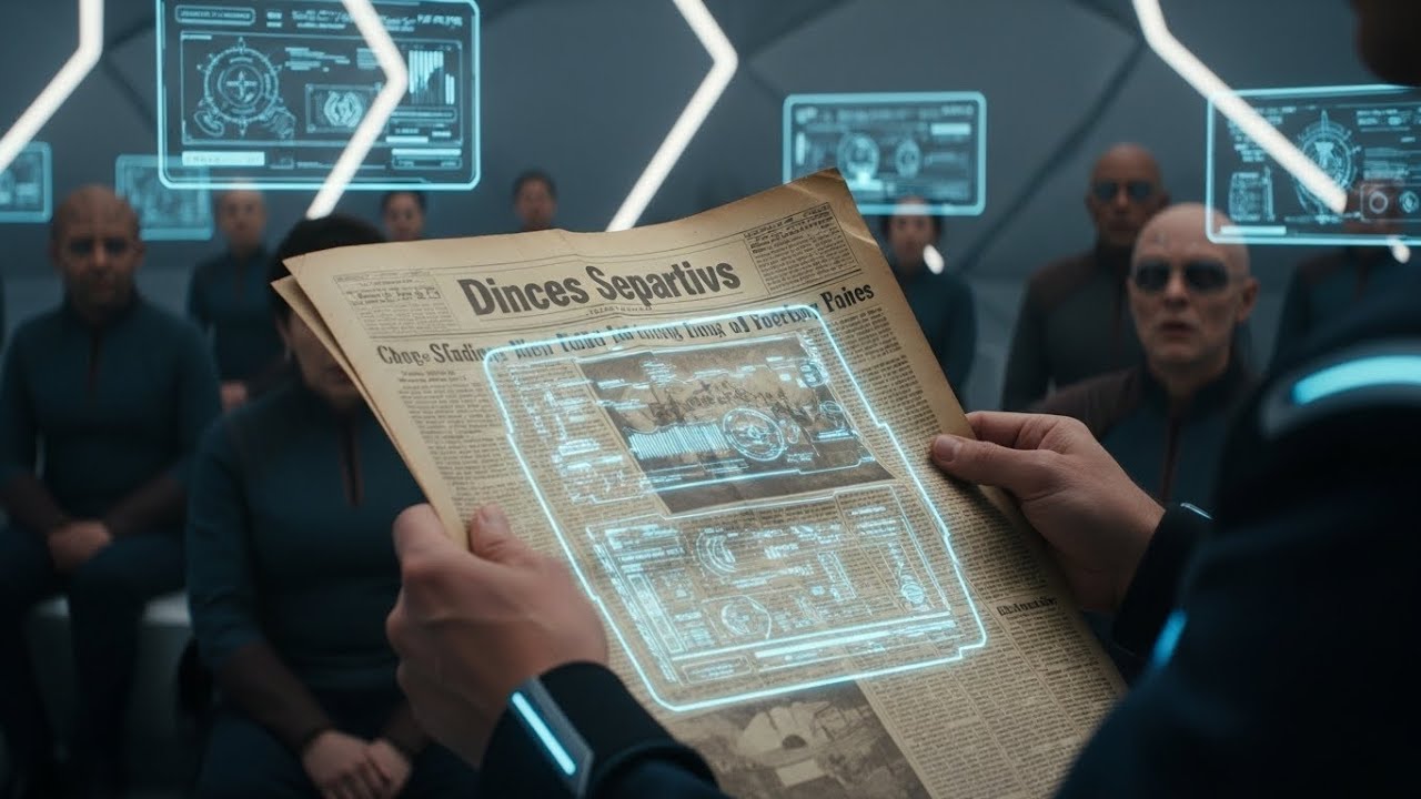 The Galactic Empire Declared War—and the Human Envoy Calmly Folded Out a Newspaper