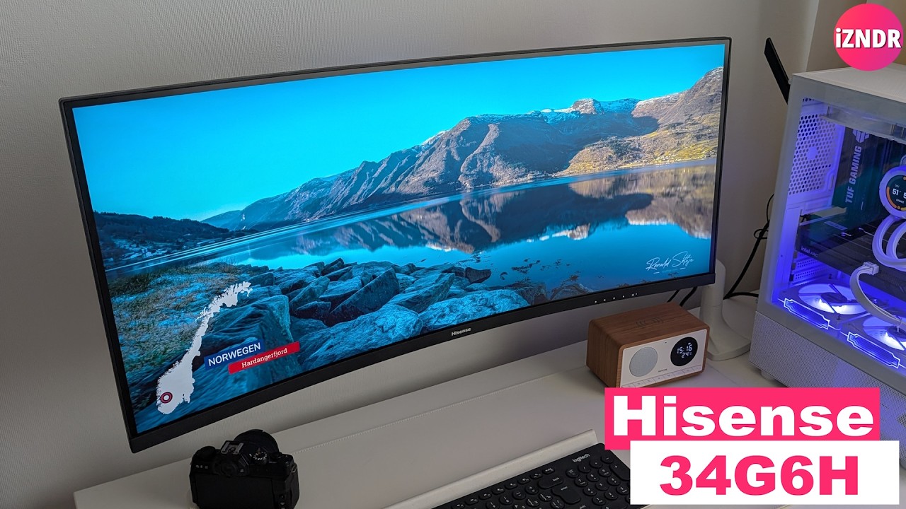 Чудо-монитор недорого... Где подвох? || Обзор монитора Hisense 34G6H