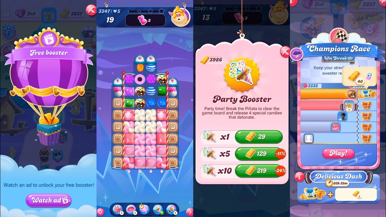 New Season How To Get Free Booster | Buy Party Booster | Nightmarishly Hard Level 3347 