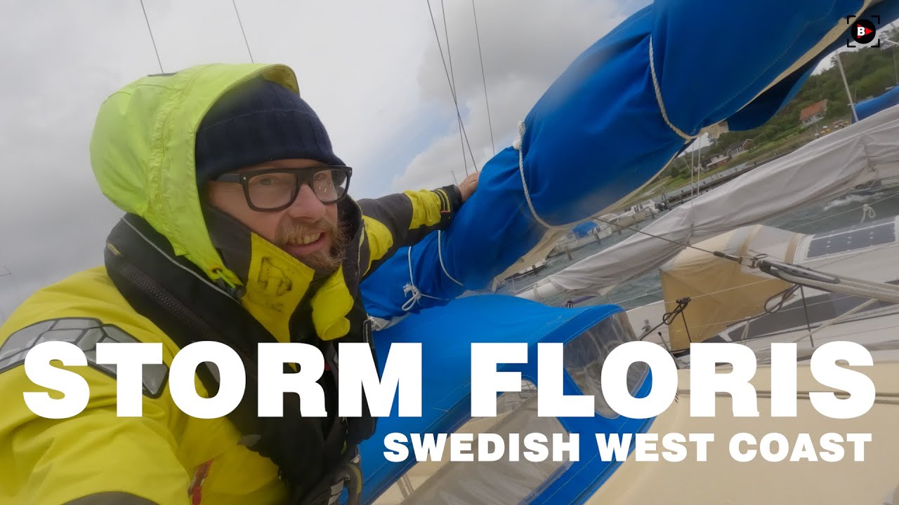 Storm Floris på Västkusten / Storm in Sweden