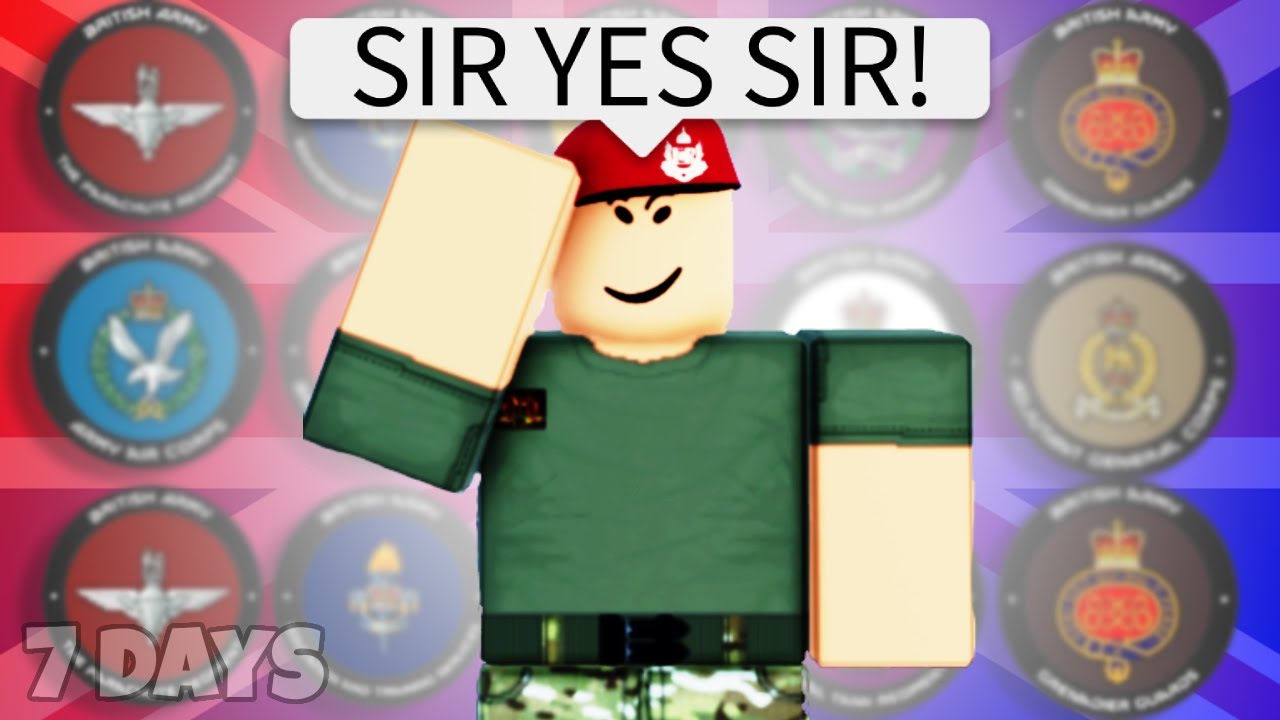 I Joined Every Regiment in British Army [ROBLOX]
