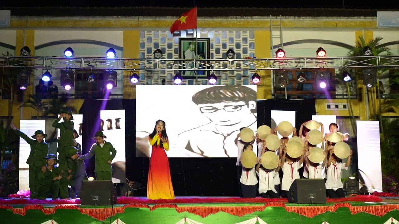 Kịch múa TIỄN THẦY ĐI BỘ ĐỘI (LỚP 6/3), HS Trường THCS Trần Cao Vân, Tam Hiệp, Núi Thành, Quảng Nam