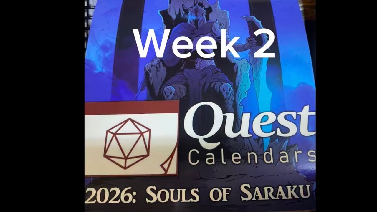 Quest Calendar 2026 Souls of Saraku week 2
