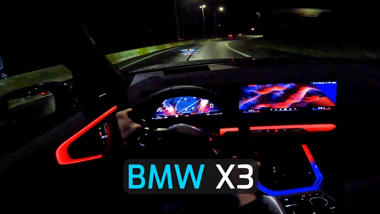 2025 BMW X3 NIGHT DRIVE I AMBIENT LIGHTS