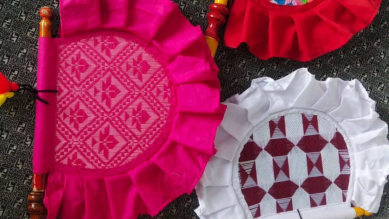 Punjabi Pakhi design, Khatia Chaarpai Manja Handfan Designing @JyotpalkaurJoga 