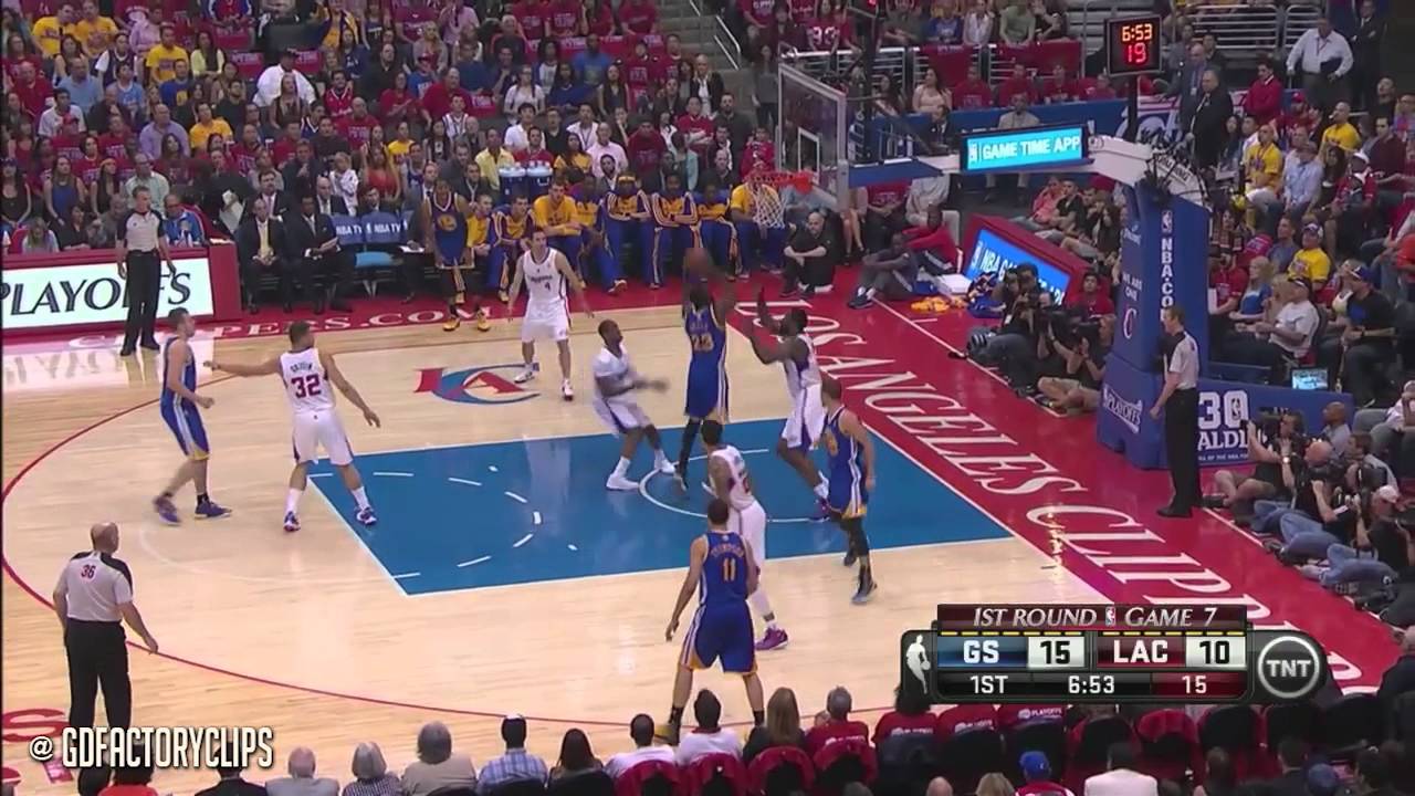 Draymond Green Full Highlights at Clippers 2014 Playoffs West R1G7 - 24 Pts