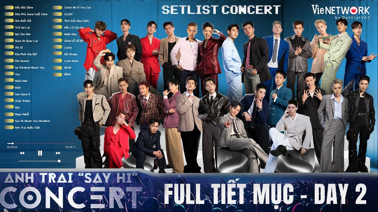 FULL 30 Tiết Mục Concert Anh Trai 