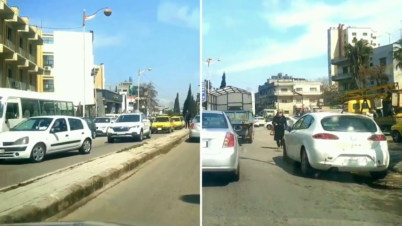 حمص امتداد طريق الكورنيش وطريق حماه 2019/4/1