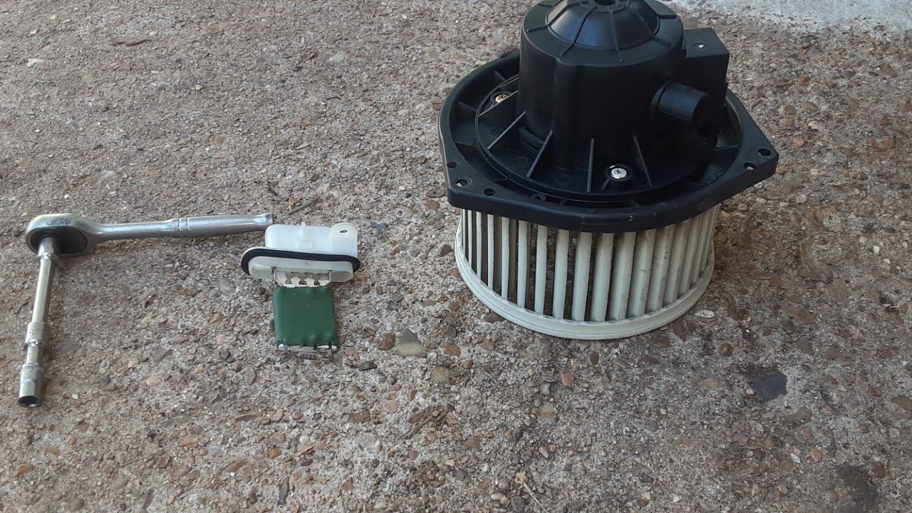 2006 Chevy Colorado blower and resistor replacement