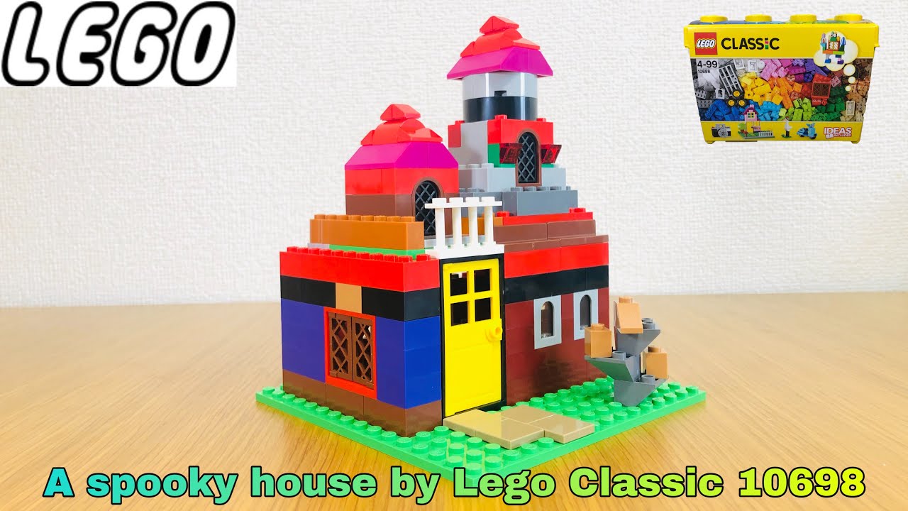 LEGO Classic 10698 assembly to a spooky house #106