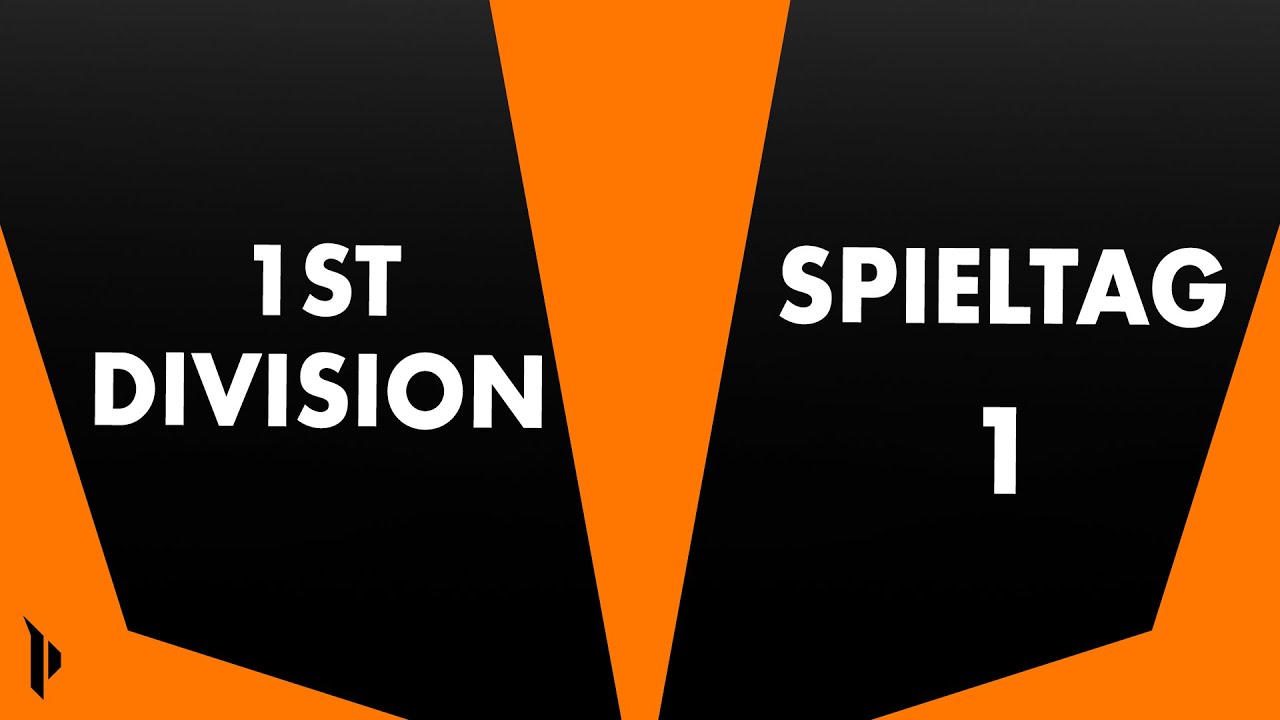 Prime League - 1st Division - Spieltag 1