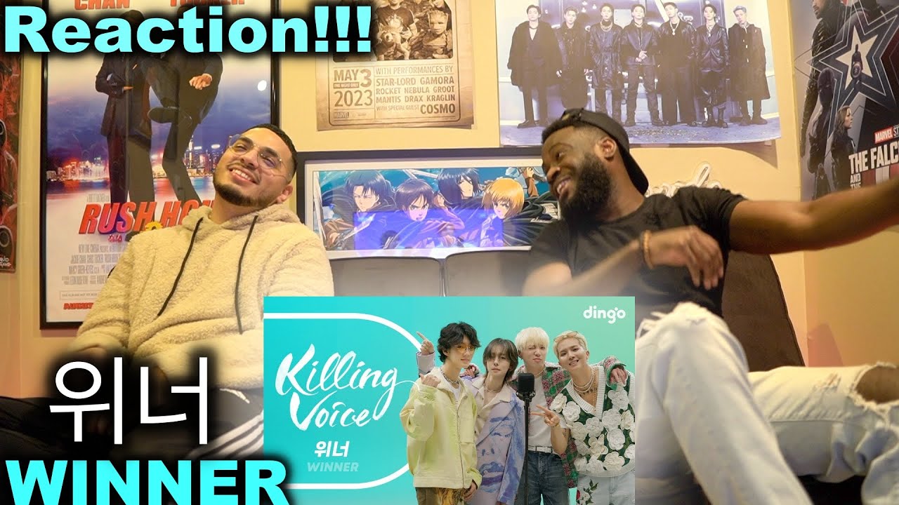 위너(WINNER)의 킬링보이스를 라이브로! Killing Voice | Reaction