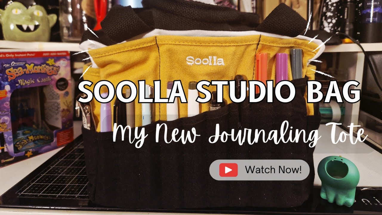 Сумка Soolla Studio Bag - Моя новая сумка для ведения дневника.