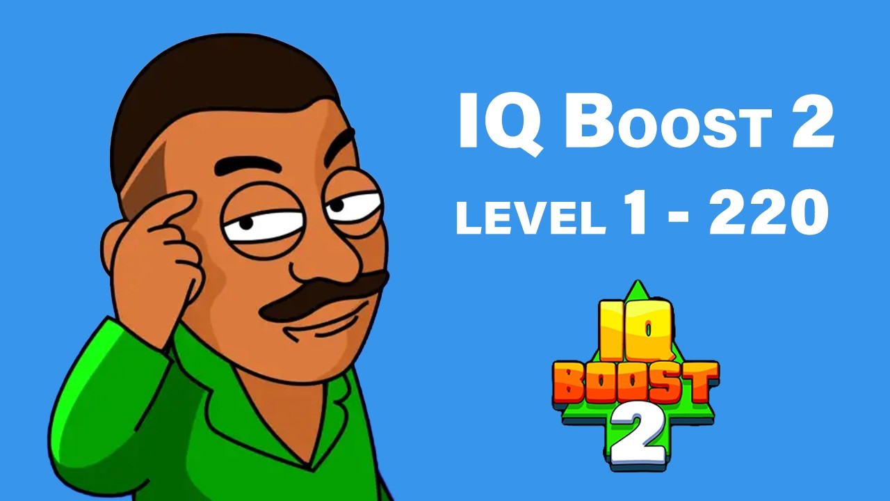 IQ Boost 2 game level 1 - 220 Solution or Walkthrough