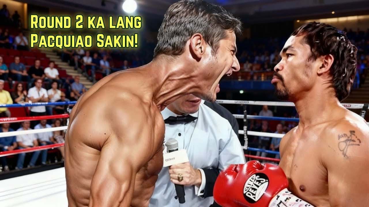 Hambog ka ha! Round 2 Lang Daw Si Manny Pacquiao Ospital ang inabot.. 
