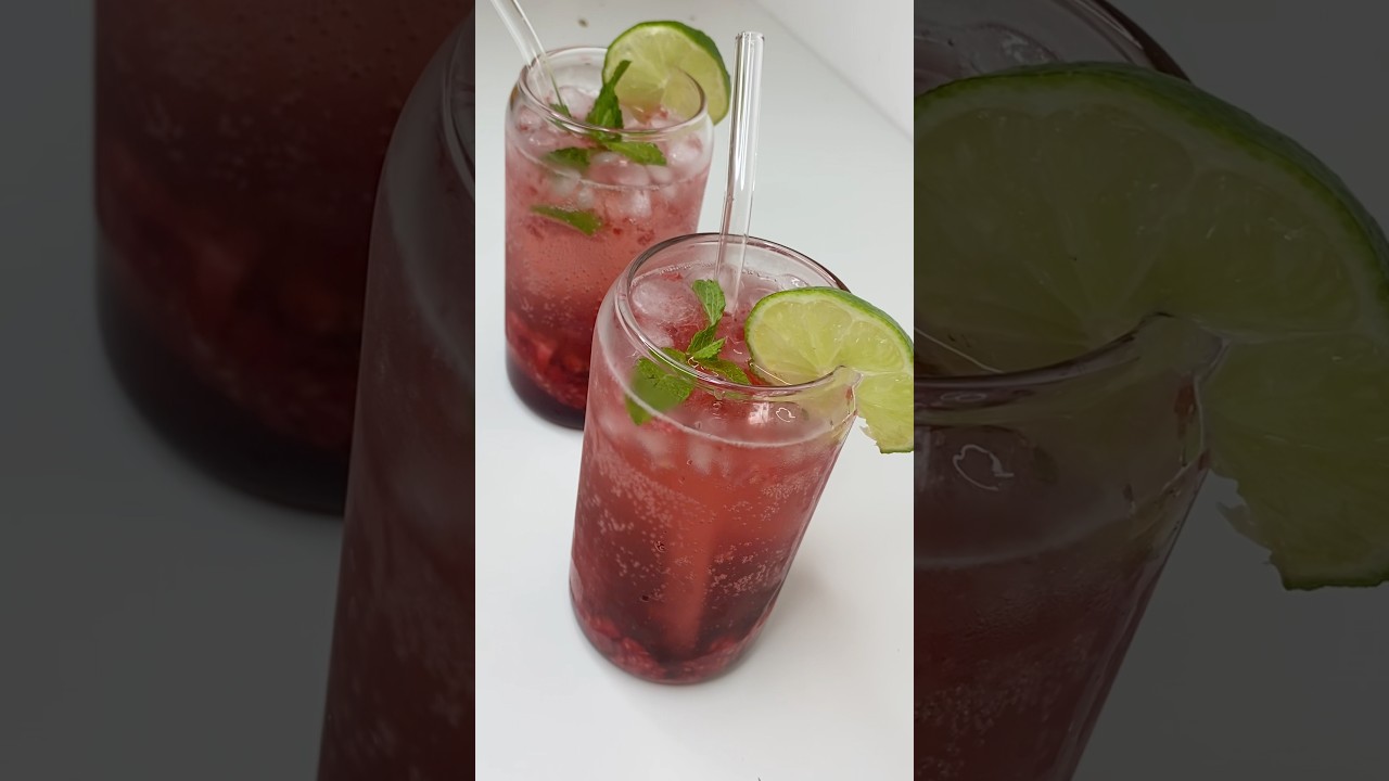 Boisson Rafra&icirc;chissante ! 🍹🍹🍸🍸😋😋#recettefacile #recetterapide #boissons #cocktail