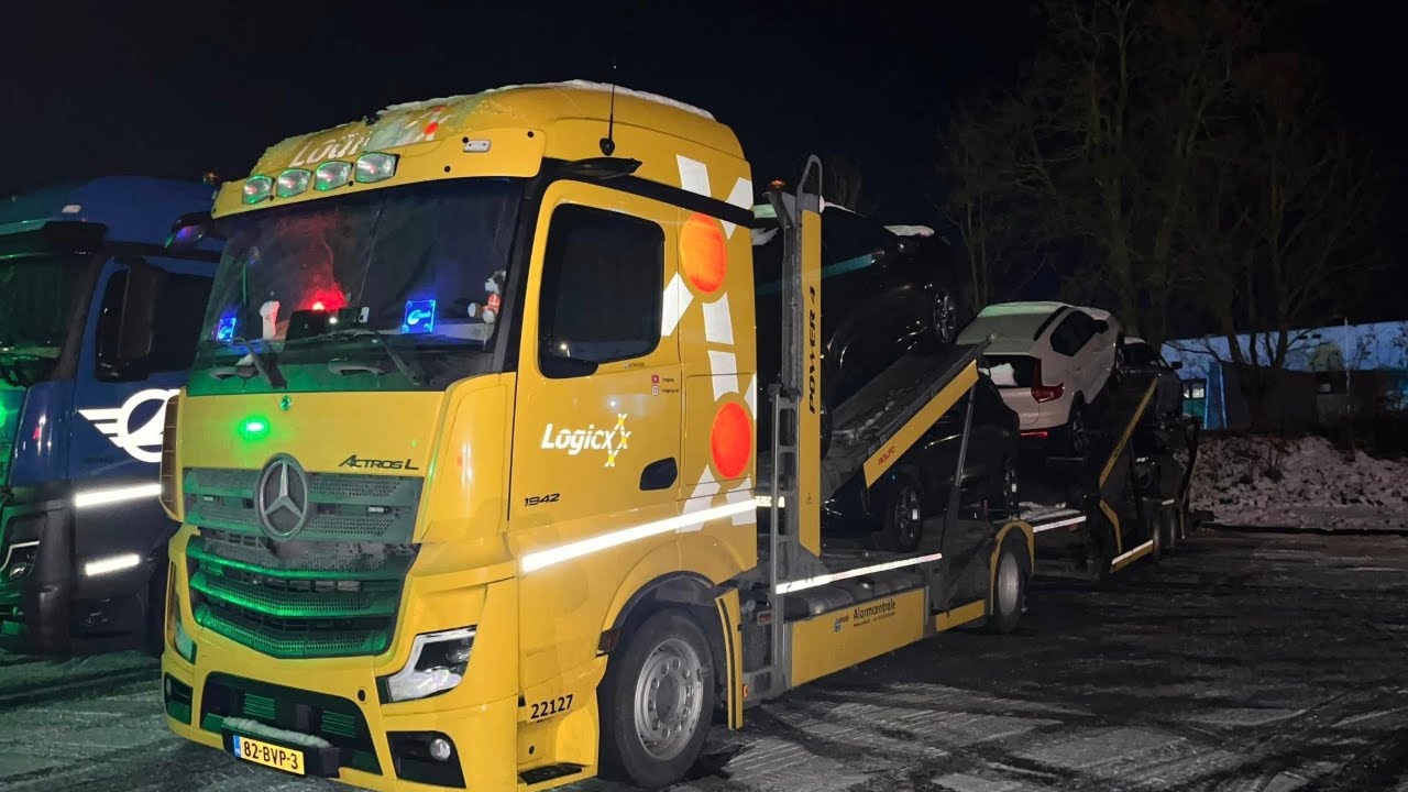 1e Vlog van het jaar & auto's laden en lossen in Duitsland - Vlog 178