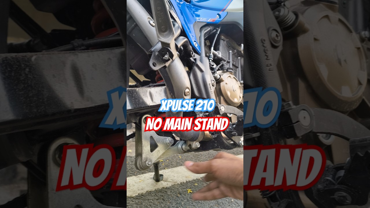 CENTRE STAND PROBLEM #bike #xpulse210 #shorts