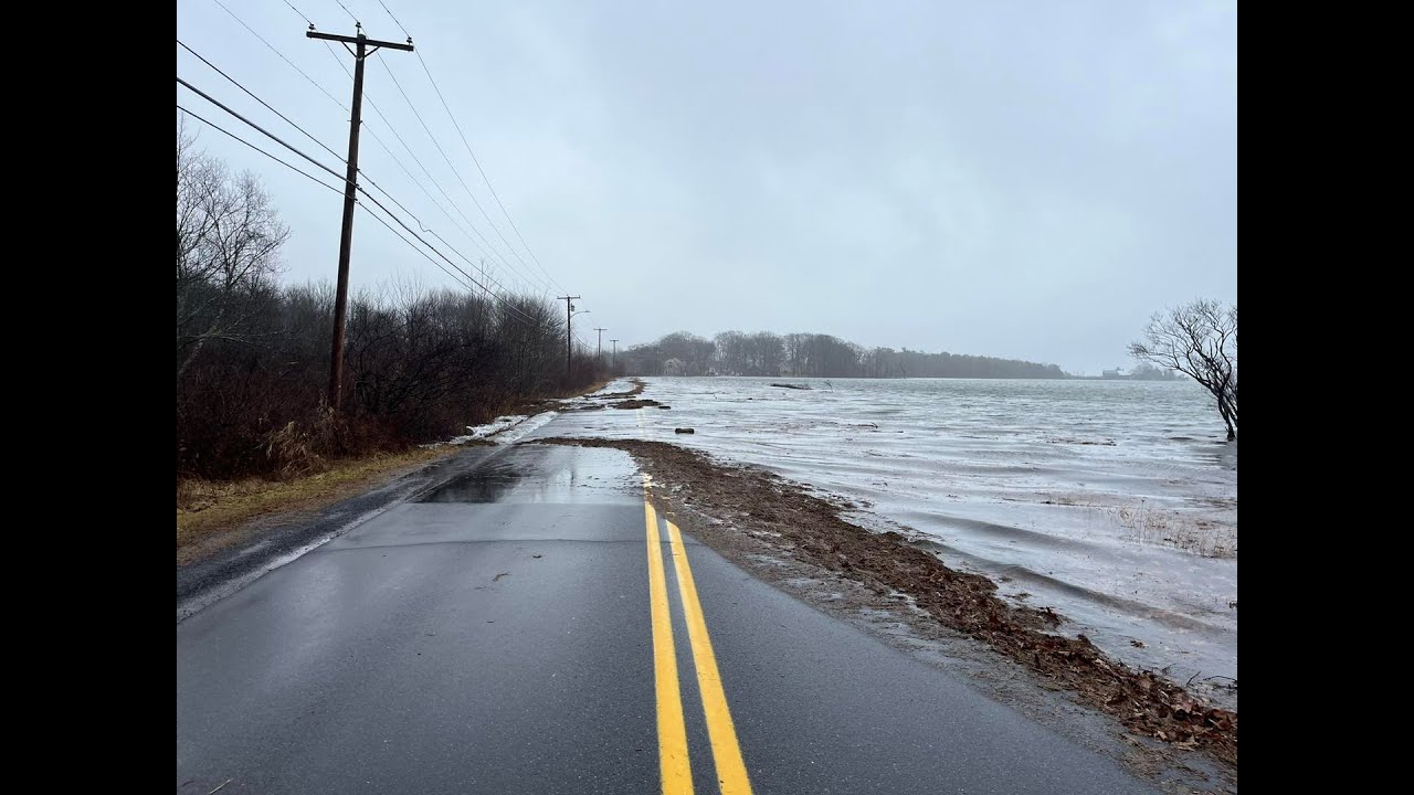 Severe storm hits Maine