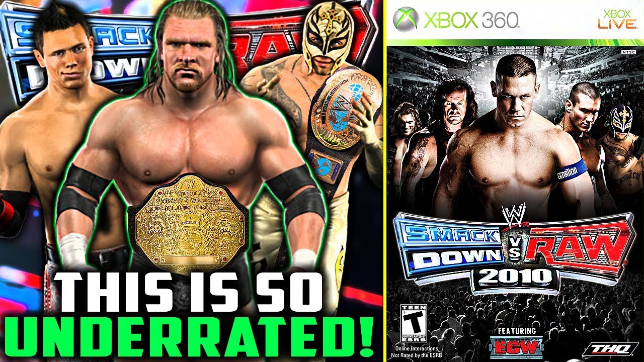 Эта игра WWE ОЧЕНЬ недооценена! | WWE SvR 2010