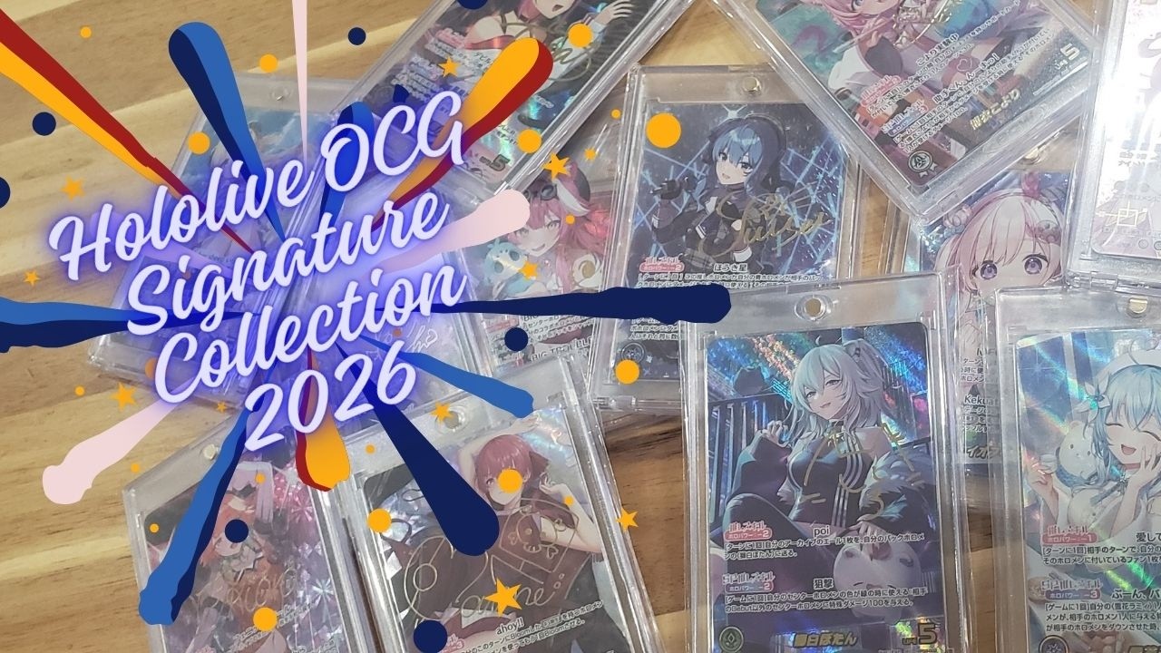 Hololive OCG Signature Collection 2026 UPDATE!