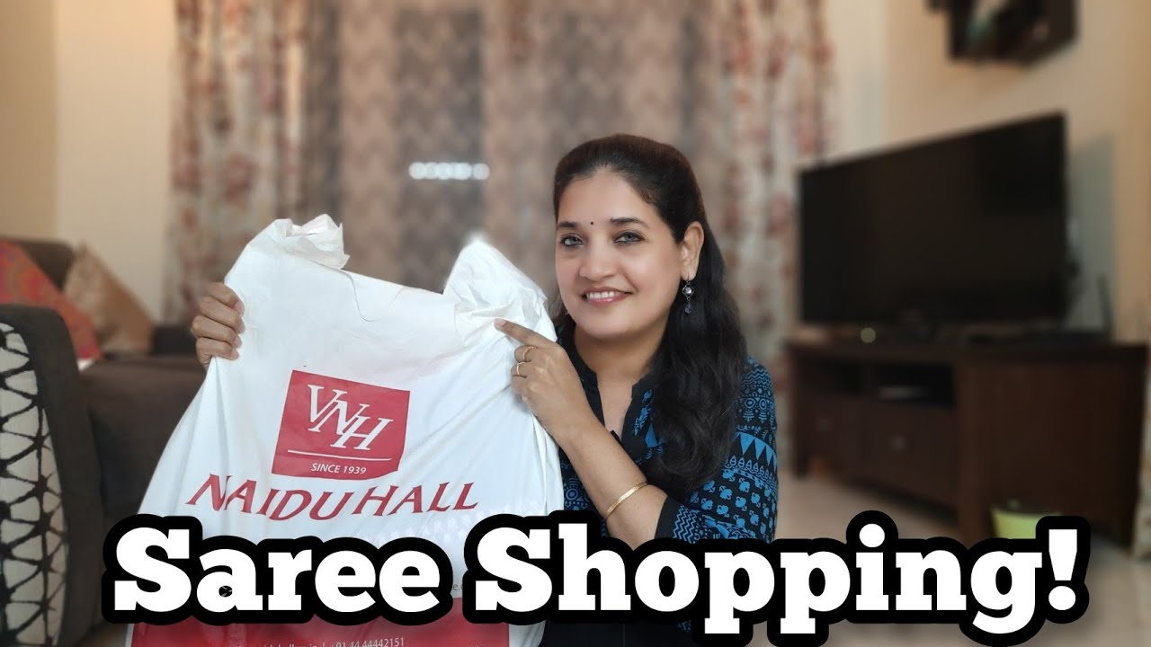 Cotton Saree Shopping @ Naidu Hall| Naidu Hall Shopping haul| #sareeshopping