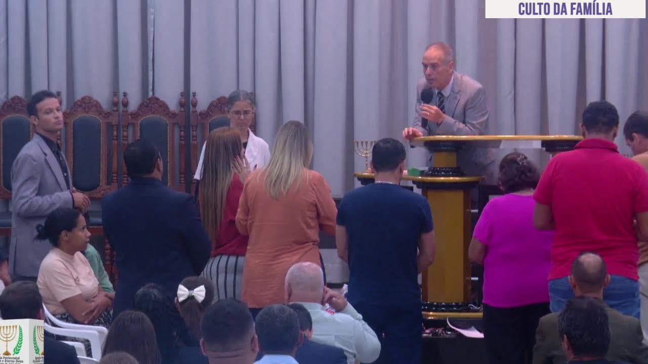 CULTO DA FAMÍLIA 08 DE MARÇO DE 2026