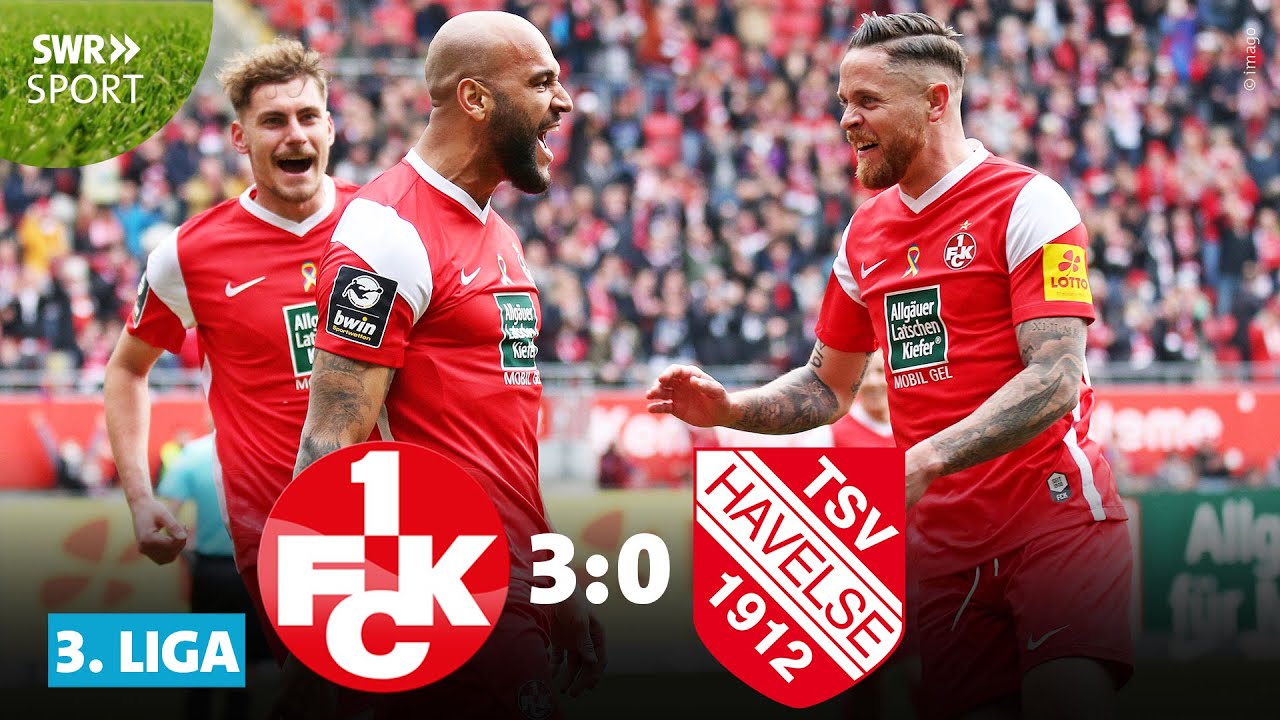 3. Liga: Vollgas Richtung Aufstieg - FCK gewinnt 3:0 gegen Havelse | SWR Sport