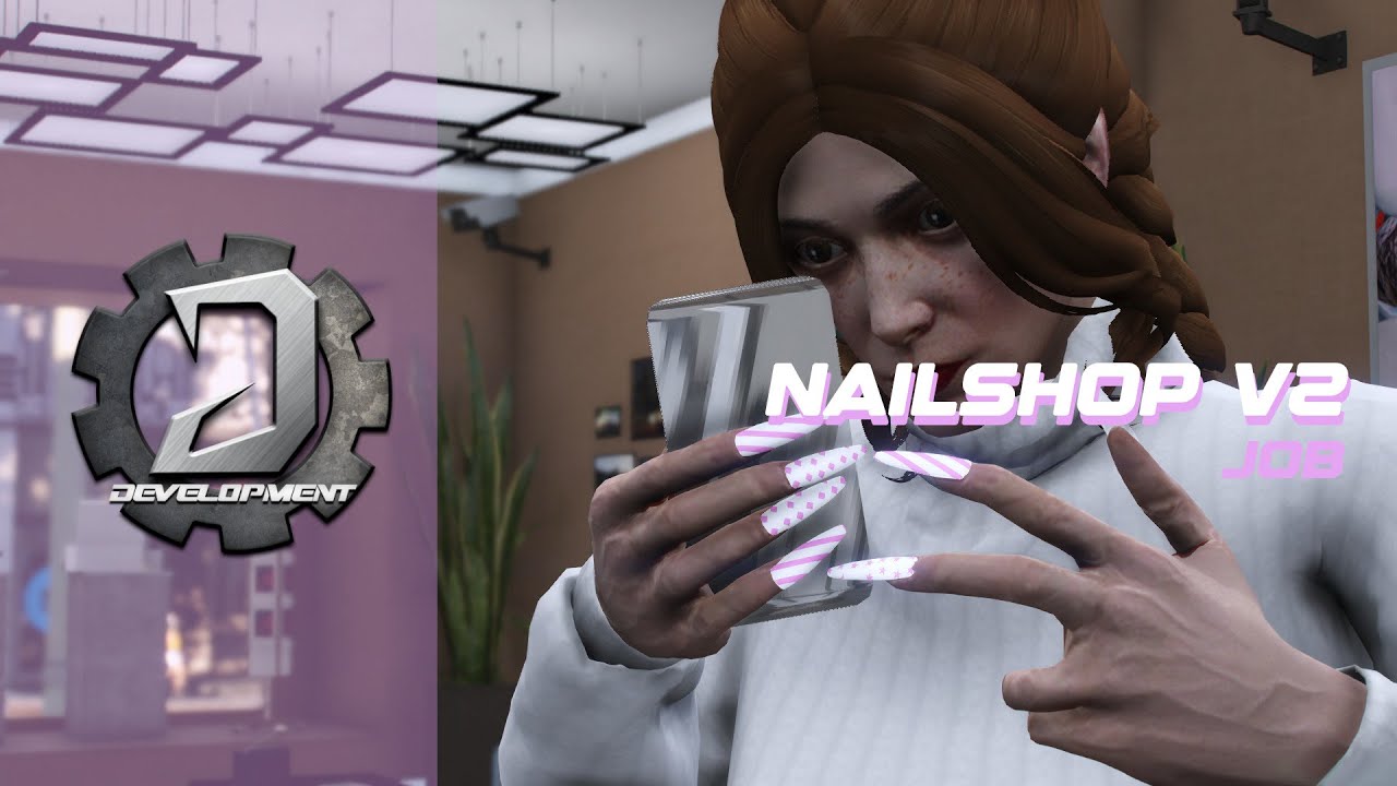 [ESX/QB] FIVEM SCRIPT  - NAILS SHOP JOB V2