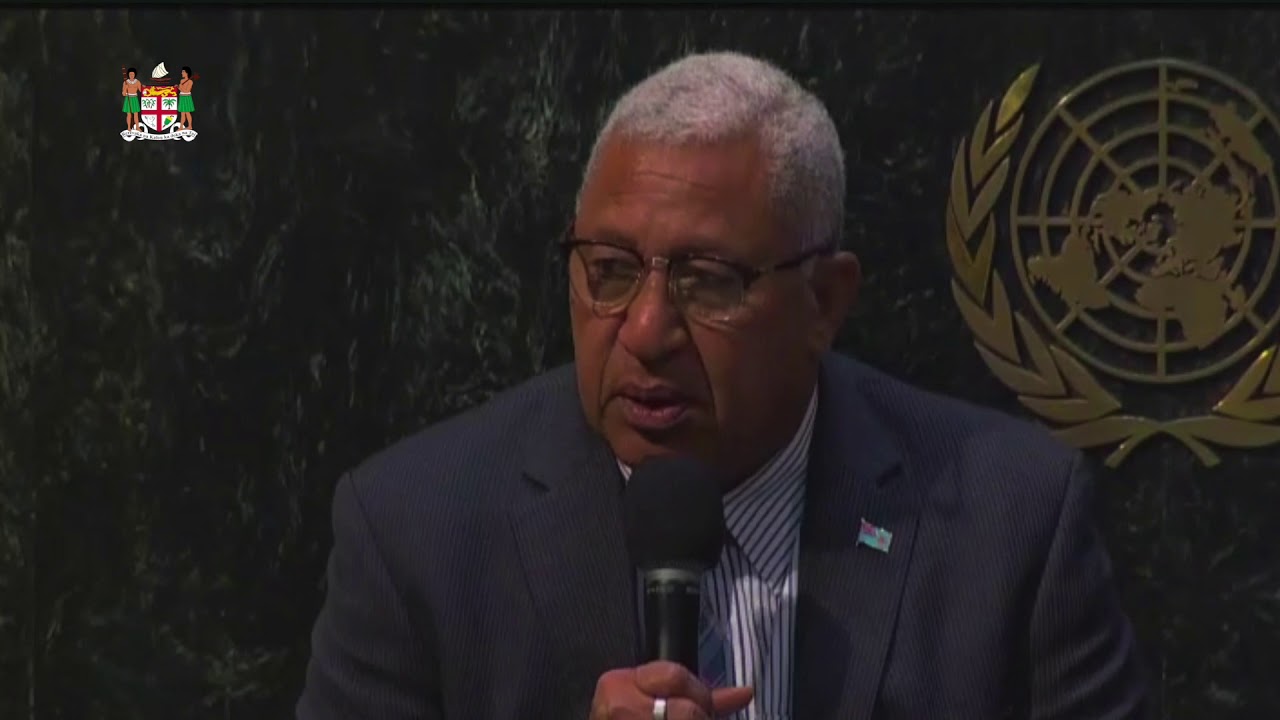 Fijian Prime Minister & COP23 President Opening Intervention - Taking the Talanoa Forward