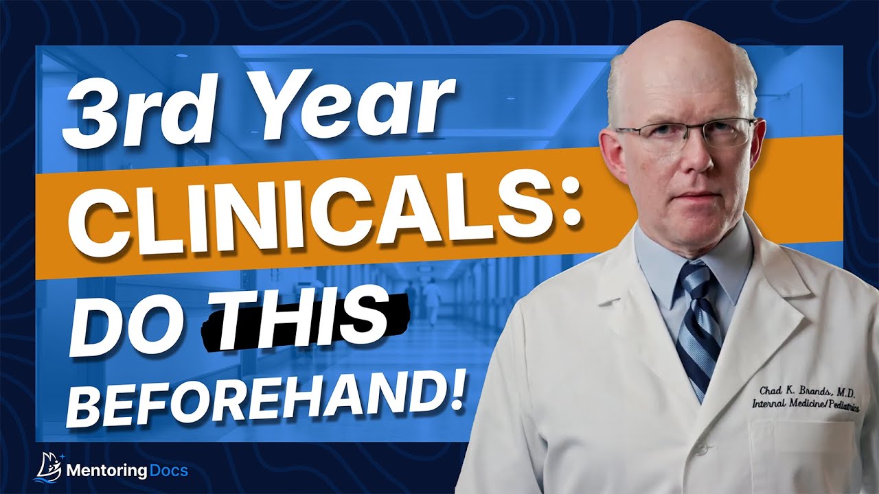 How to Set up Your Third Year in Med School for Success | Top 5 MS3 Tips