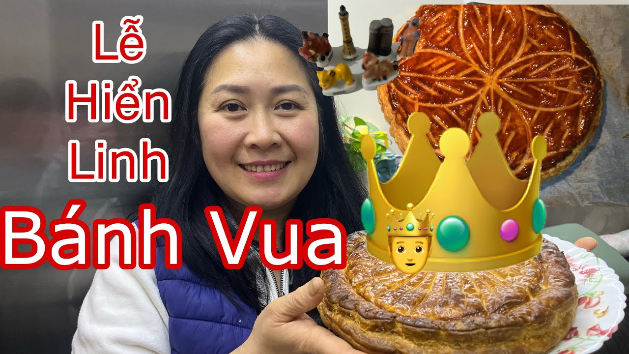 Làm bánh của những vị vua Galette  des rois vào ngày lễ Hiển Linh ở Pháp