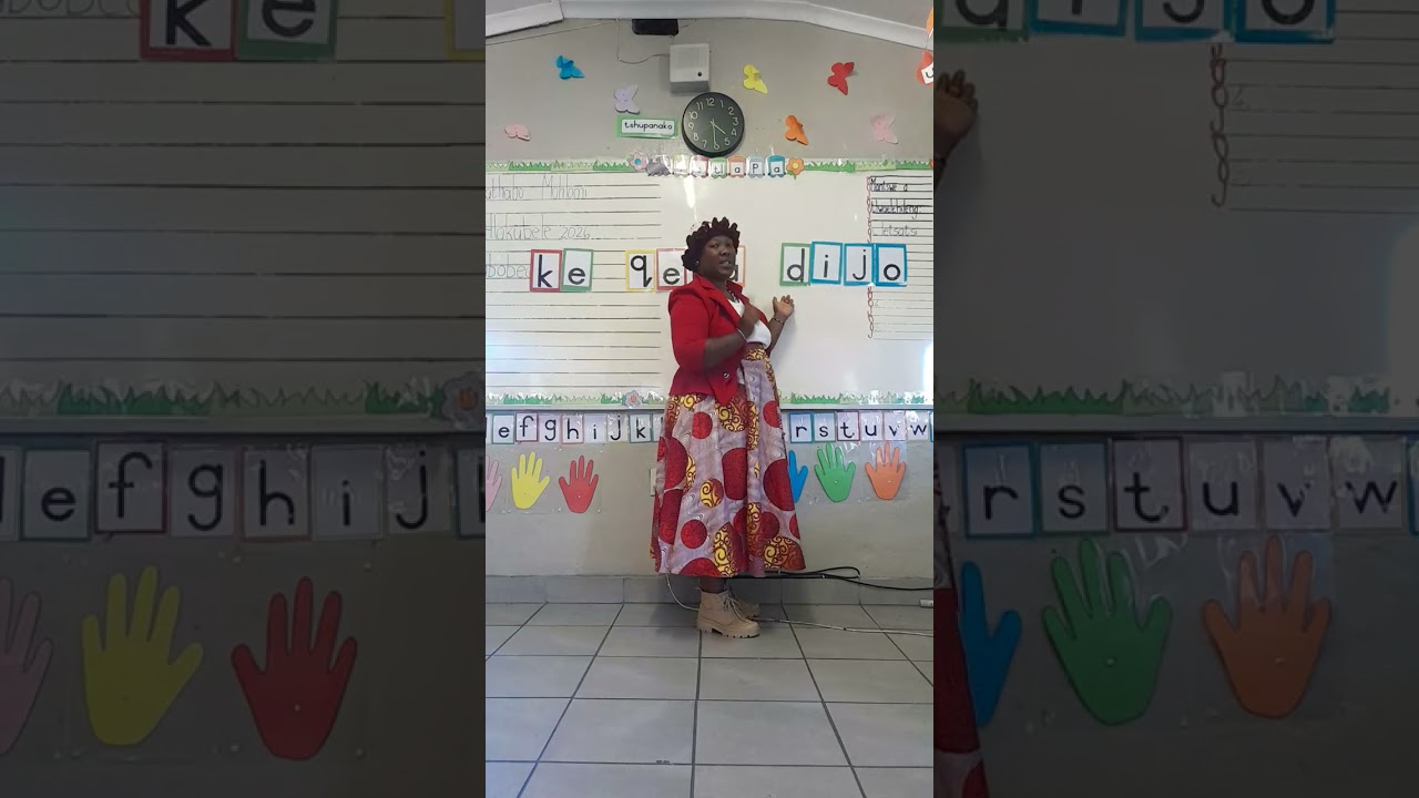 Learning how to read Sesotho 