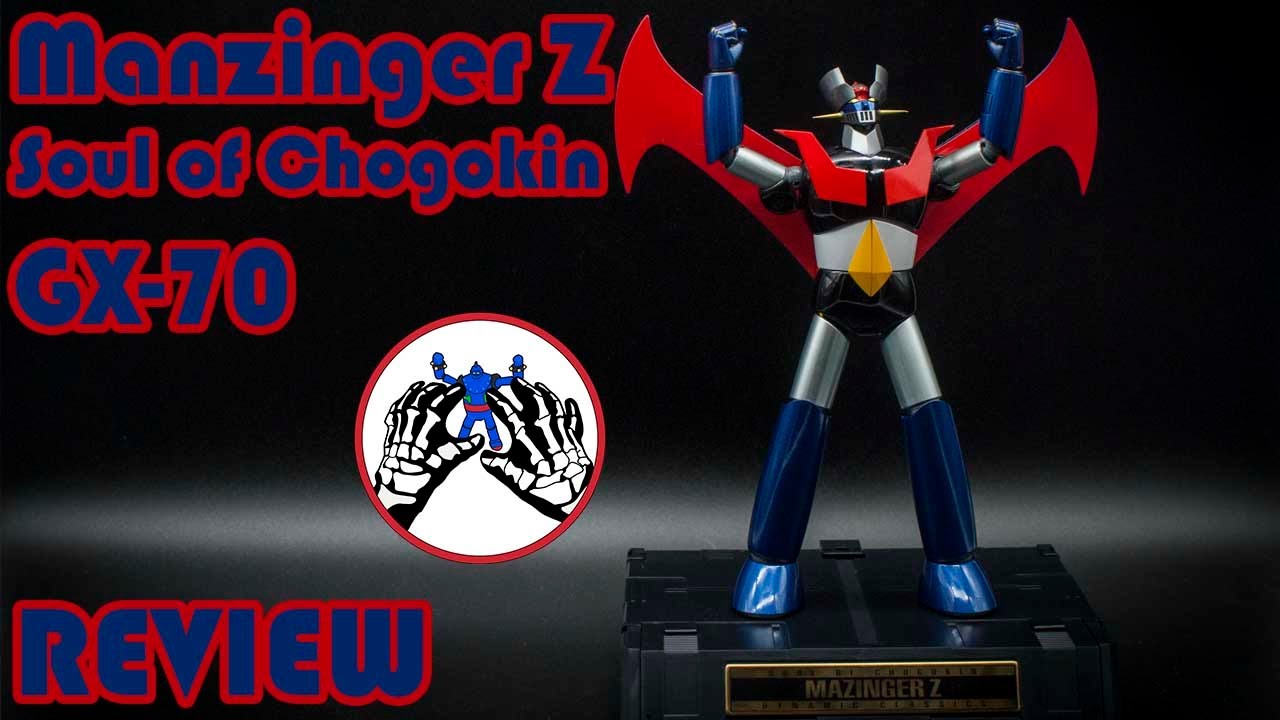 Mazinger Z, GX-70 de la línea Soul Of Chogokin de la marca Bandai.